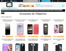 Tablet Screenshot of accessoiredetelephone.com